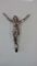 Διαγώνιο crucifix μέρος zamak Ιησούς κανένα μέγεθος κραμάτων ψευδάργυρου «J01»: 12.5*17cm