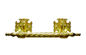 Λαβές μετάλλων κασετινών ψευδάργυρου, νεκρικό εξάρτημα 30 X 9.5cm μετάλλων χρυσός φραγμός φέρετρων χρώματος zamak
