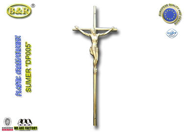 Μέγεθος 37.5cm*14cm crucifixes REF DP005 Χριστού διακοσμήσεων φέρετρων καθολικά πλαστικά cristos plasticos cruces con