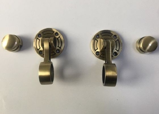 ποιότητας  Luxury Zinc Alloy Casket Handle H058 / Coffin Accessories Handles Diameter 3 Cm εργοστάσιο