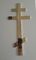 Ο σταυρός μετάλλων και Crucifix το ανατολικός ορθόδοξος χρυσός ασήμι ή ο χαλκός χρήσης DM01 χρωματίζουν