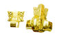 Τα PP ανακυκλώνουν ή καθορισμένο χρυσό χρώμα γωνιών κασετινών ABS C001